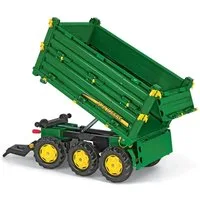 rolly toys® Tretfahrzeug rollyToys Multitrailer JD 3-achsig