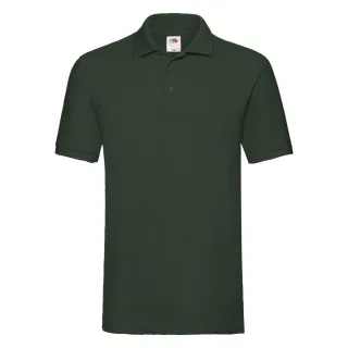 Fruit of the Loom - "Premium" Poloshirt für Herren (Flaschengrün)