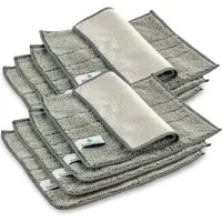 ELEXACLEAN Spültuch Spüllappen, Mikrofaser waschbar, (Set, 8-tlg., 24x20 cm), fusselfrei, für Küche, Geschirr, Haushalt