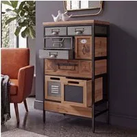 MCW Kommode MCW-Q77-8 (1 St), Modernes Industrial-Design