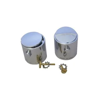 Kludi Ersatzteil Griffset Thermostat Dual Shower System chrom, 7494305F-00 7494305F-00