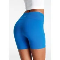LASCANA Shorts mit breitem Bündchen und Logodruck, Loungewear