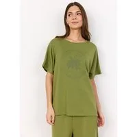 soyaconcept T-Shirt SC-BANU 230 aus Viskosemischung mit Modal, Polyester und Elasthan, Kurzarm