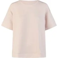 By Louise Pyjamaoberteil Lace Luxury (Packung, 1-tlg., 1-teilig) Damen Loungewear Shirt Kurzarm Homewear Modal