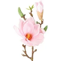 Kunstblume Magnolienzweig Deko mit Blüten und Knospen für Tisch und Vase, 2 Stück, Florists Products, Höhe 2 cm
