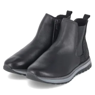 Beliana Chelsea Boots VIVIAN 03 - Gr. 37 - Schwarz - Glattleder