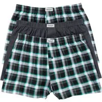 bonprix Boxershorts (Packung, 3-St) lockere Passform, aus Baumwolle, Jersey-Qualität, 3er Pack