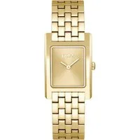 BOSS Quarzuhr LUCY 1502744, Armbanduhr, Damenuhr, Edelstahlarmband, analog