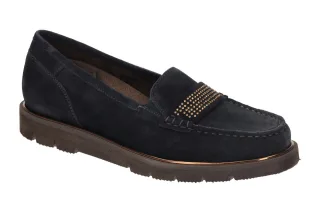 ara 12-34803 02 DALLAS 2.0 Damen Slipper Halbschuhe Leder blau bequem flexibel