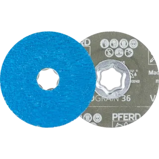PFERD TOOLS COMBICLICK Fiberscheibe VICTOGRAIN-COOL36 - 64110036