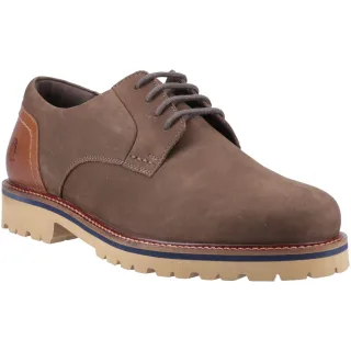 Hush Puppies Marcus Nubuk Herren Schnürschuhe Braun