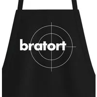 Youth Designz Grillschürze Bratort Schürze Kochschürze für Männer mit lustigem Spruch, Logo Print