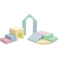 IGLUSoftplay IGLU SET 21 Creativity, Weiß, Schaumstoff-Bausteine Spielbauklötze, (Set), Modernes Design und hochwertige Verarbeitung
