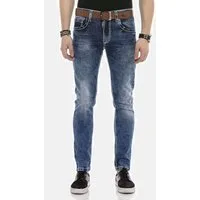 Cipo & Baxx 5-Pocket-Jeans DENIM bequeme Jeans in klassischem Design, CD588