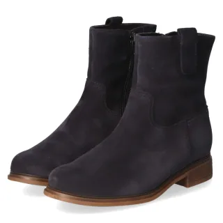 Gabor Stiefeletten - Gr. 37 - Blau - Rauleder