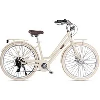 VENICE - I love Italy E-Bike, 7 Gang Shimano, Kettenschaltung, Heckmotor, 378 Wh, Elektro-Citybike 28 Zoll LETOULE "Modé Hybrid" Lady