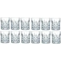 Nachtmann Schnapsglas Nachtmann Noblesse Whiskybecher 12er Set, Kristallglas