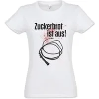 Urban Backwoods Print-Shirt Zuckerbrot Ist Aus Damen T-Shirt Body Building Kraftsport Sport (1-tlg) Training Spaß Fun Hardcore
