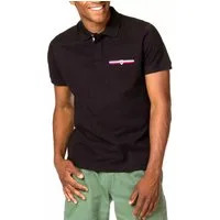 Rossignol Poloshirt Herren Heritage St. Moritz Alpine Polohemd Brusttasche mit Logo und ikonischen Trikolore-Details