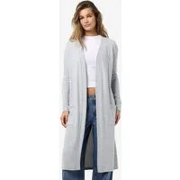 Noisy may Strickjacke NMCITY L/S LONG CARDIGAN NOOS Kunstfaser
