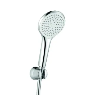 Kludi Freshline 1S Brause-Set 678500500 chrom, Wandhalter, Handbrause, Brauseschlauch