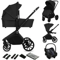 lionelo Kombi-Kinderwagen MIKA PLUS 3IN1, (Set), 3in1 Set mit Astrid i-size/XXL-Verdeck/Komfortable Dämpfung