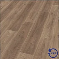 EGGER Laminat Laminat NatureSense Aqua EL2070 Langley Nussbaum hell, (8mm, 1,995qm), Wasserbeständig & Praktisch
