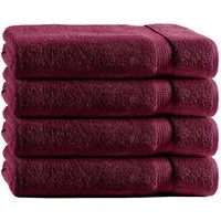 TRENDBUY24 Handtuch Set Handtücher Duschtücher Gästetücher Baumwolle Frottee Premium 4er Set, 100% Baumwolle (4-St), Duschtuch