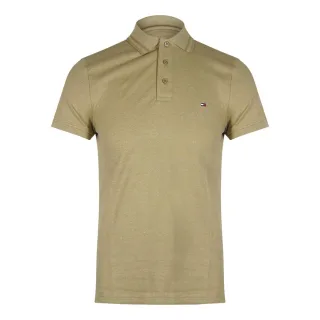 Tommy Hilfiger - Poloshirt In Dunklem Dune-beige