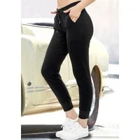JEEL Sweathose Jogginghose Damen (1-tlg) Slim Fit, Baumwolle, Lycra