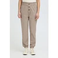 OXMO Chinohose OXCobie Stoffhose mit Paperbag-Bund