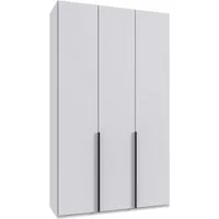 Wimex Kleiderschrank Mugano,in 5 Breiten,2 Höhen,2 Tiefen, viele Farben, Made in Germany (in Basic oder Premium Ausstattung) mit langen Griffen aus Metall, mit oder ohne Spiegel