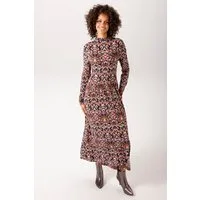 Aniston CASUAL Jerseykleid mit trendfarbenem, grafischen Druck - NEUE KOLLEKTION