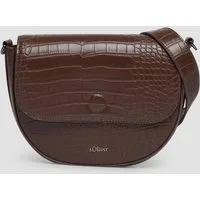 s.Oliver Umhängetasche Tasche, City Bag in Leder-Optik mit Animal-Muster