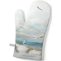 Ambiente® Topfhandschuhe Sailing at sea, (1-tlg., 1-teilig), Ofenhandschuh wattiert Größe: ca.18x30cm