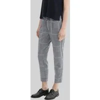 TOM TAILOR 7/8-Hose Hosen & Chino Loose Fit Hose im Karomuster