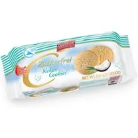 Coppenrath Kekse, Coppenrath Kokos Cookies Zuckerfrei mit feinem Kokosaroma 200g