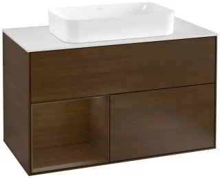 Villeroy & Boch Waschtischunterschrank Finion F24 1000x603x501mm WT mittig, F241GNGN F241GNGN