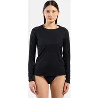 Odlo Funktionsshirt BL TOP crew neck l/s-ACTIVE LIGHT atmungsaktives Funktionsshirt, schnell trocknend, elastische Qualität