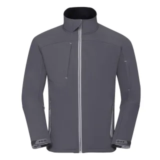 Russell - Softshelljacke für Herren (Eisen)