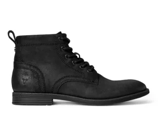 Windsorsmith Chelsea-Stiefeletten aus schwarzem Leder – Sergio