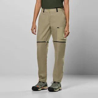 SALEWA - Puez Hemp Durastretch 2 in 1 Hose Damen - Beige (Gr.40)