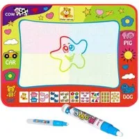 VERK GROUP Kreativset Magische Wasser-Malmatte für Kinder – Wiederverwendbare Zaubermaltafel