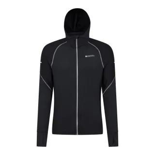 Mountain Warehouse - "Control II" Kapuzenpullover für Herren - Laufen (Schwarz)