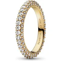Pandora Fingerring Pandora Timeless Einreihiger Pavé Ring 162627C01 Damenring