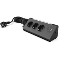 Northpoint Northpoint Ecksteckdosenleiste LED USB USB-C 3 Steckdosen Smarte Dreifach-Steckdosenleiste