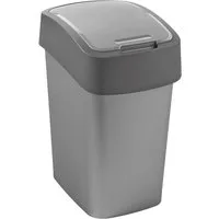 Curver Mülleimer, Flip Bin 25L Abfallbehälter für Recycling