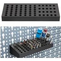 TSB Werk Bit-Set Bit Wandhalter Bithalter für Küpper Lochwand, 62 Bits, Halterung, Sechskant, Halter
