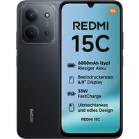 Xiaomi Redmi 15C 128 GB / 4 GB - Smartphone - midnight black Smartphone (6,9 Zoll)
