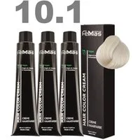 Femmas Premium Haarfarbe FemMas professionelle Haarfarbe mit Arganöl 3 x 100 ml